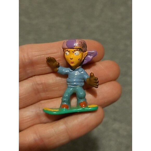 HTF Nickelodeon  Rocket Power Reggie Rocket PVC Figure 2003 viacom 2” - Picture 1 of 3